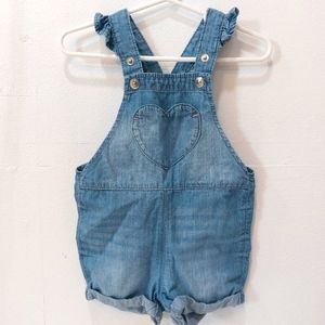 H&M Baby Girl Overall Shorts